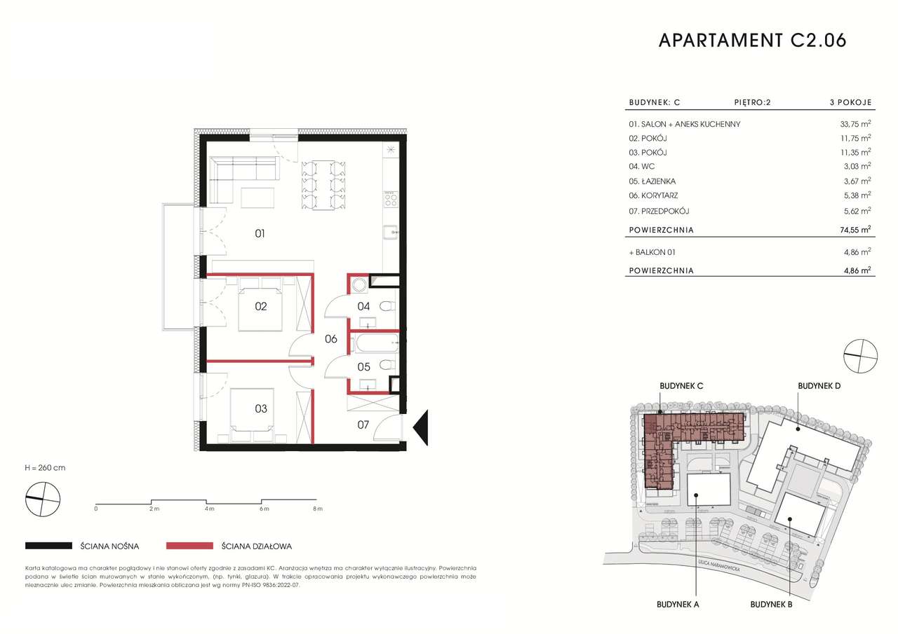 > ZAPYTAJ O DUŻY RABAT < 3 pok. z dużym salonem | Przy Tramwaju-2
