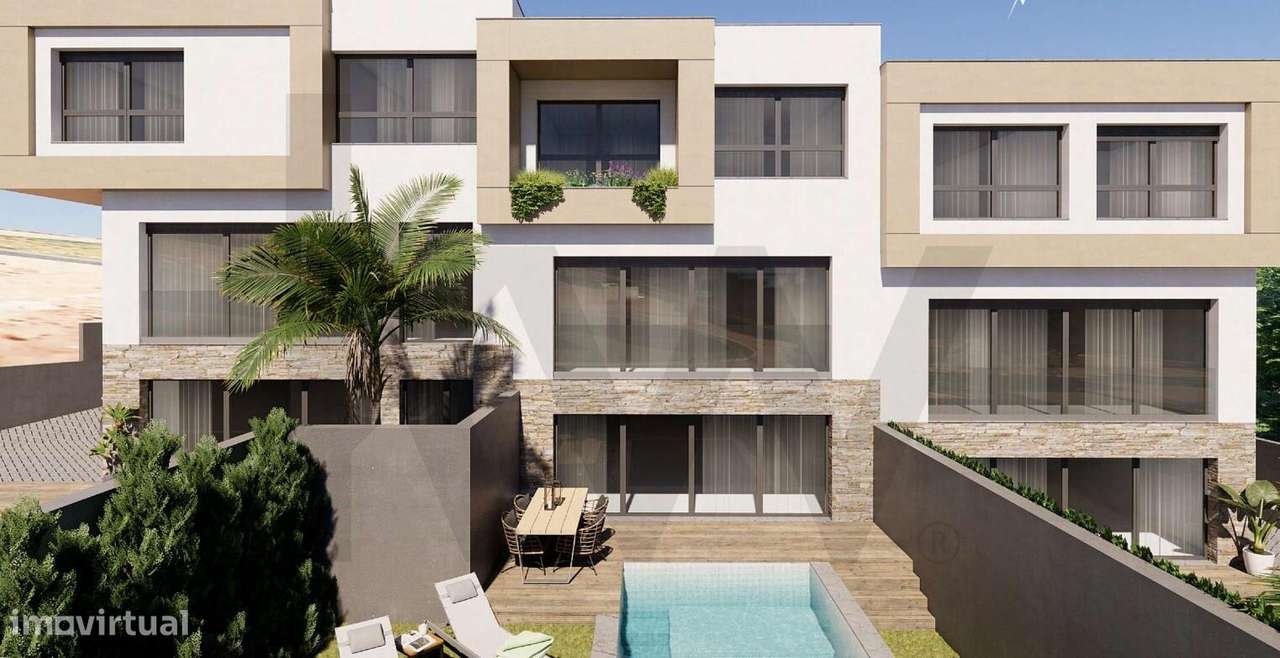 Terreno com 1.105m2 com Projeto Aprovado em Manique de Baixo, Cascais. - Grande imagem: 4/14