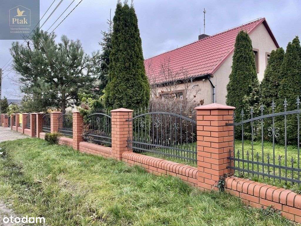 4 budynki na działce narożnej 2208m2! Domy+Magazyn-17