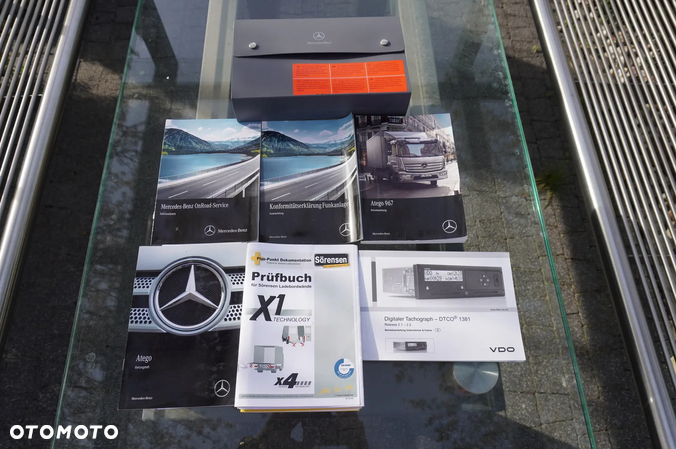 Mercedes-Benz Atego 818 4×2 E6 / Kontener / Winda Soronsen / 15 palet - 15