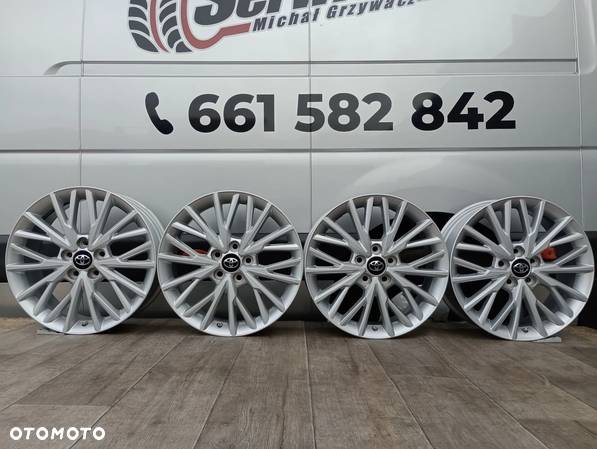 FELGI ALUMINIOWE 5x114,3 R18 7J TOYOTA C-HR AURIS II YARIS IV CZUJNIKI CIŚNIENIA - 2