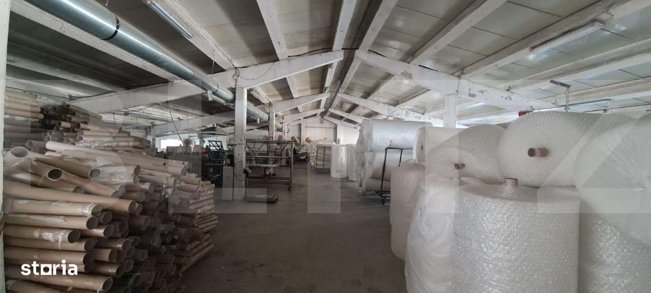 Hala 1800 mp pentru depozit sau productie mica - Imagine principală: 2/8