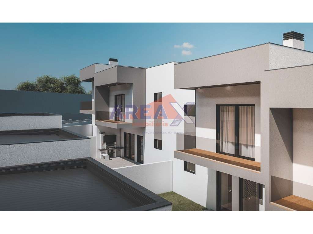 Moradias em banda, em construção. - Grande imagem: 4/21