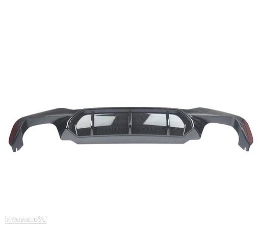 DIFUSOR TRASEIRO "LOOK M5" CARBONO PARA BMW G30-G31 2017+ VÁLIDO M DESEMPENHO E M-TECH - 3