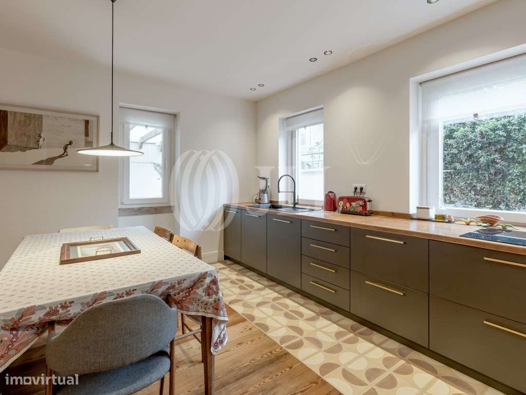 Apartamento T2 com terraço privado, no Restelo, em Lisboa - Grande imagem: 4/28