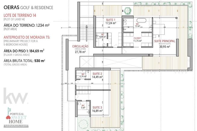 Oeiras Golf & Residence, Moradia T5 de Luxo com 530 m2-18