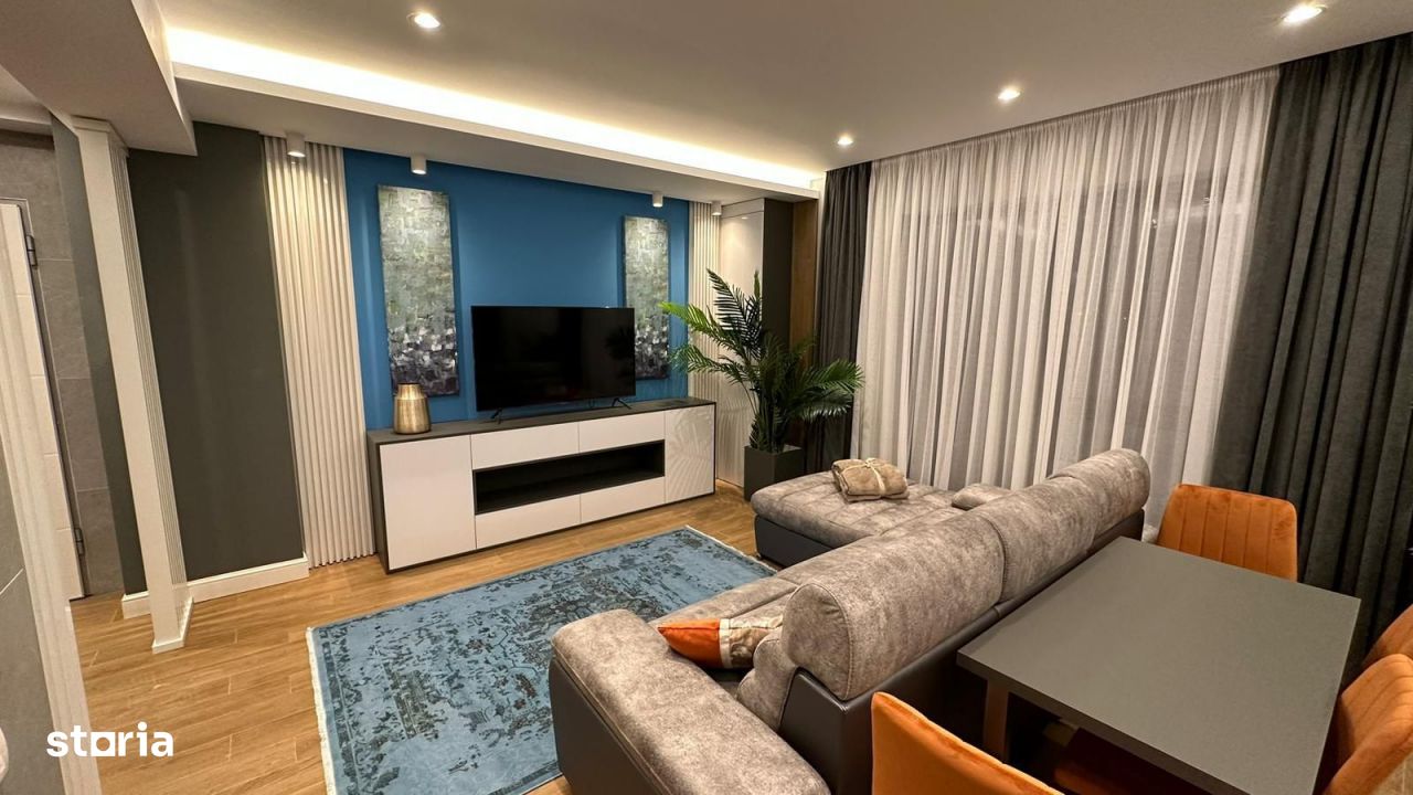 Apartament cu trei camere in zona Palazu Mare mobiliat /utilat nou