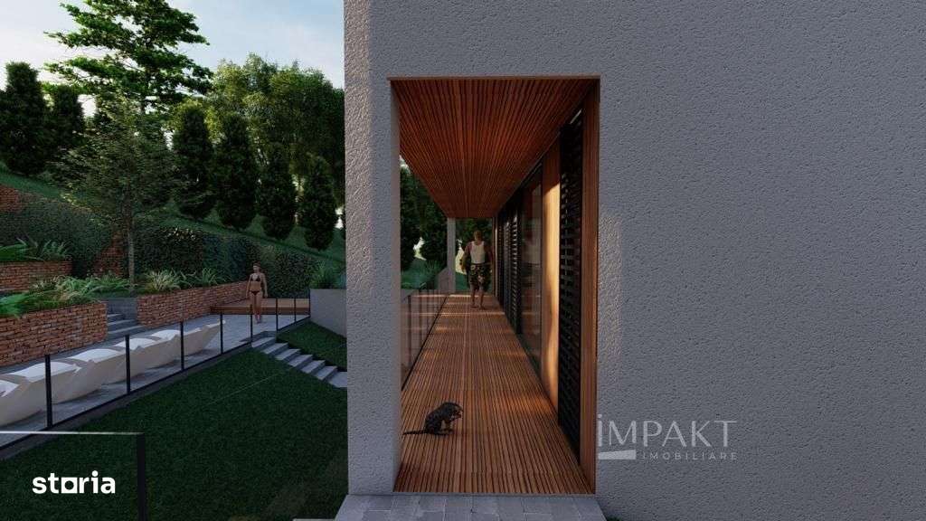 Casa cu teren de 937 mp, acces privat din str Eugen Ionesco! - Imagine principală: 5/10