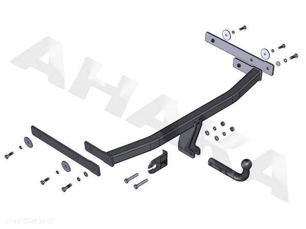 Hak Holowniczy Odkręcany Do Skoda Octavia Ii Liftback, Hatchback 2004-2013 - 3