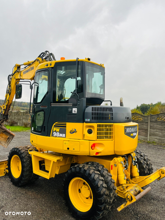 Komatsu PW 98 Mr-6 3 Łyżkisprowadzona nowe opony skarpówka uchylna - 3