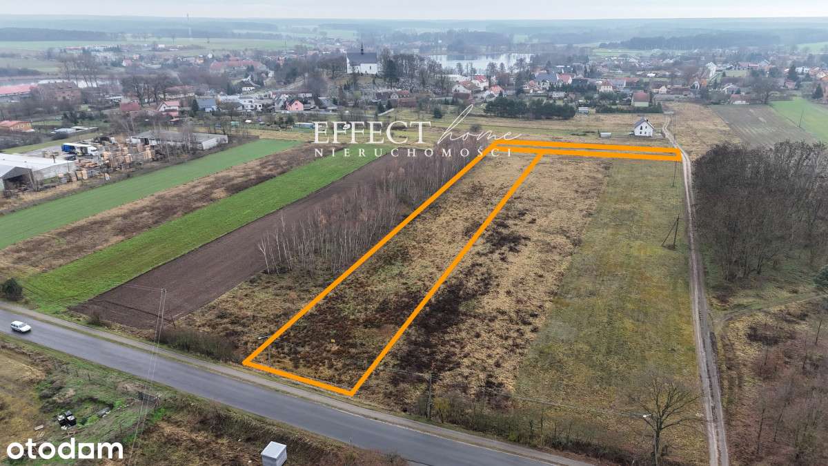 Działka inwestycyjna pod budowę 5 domów Lubięcin-2