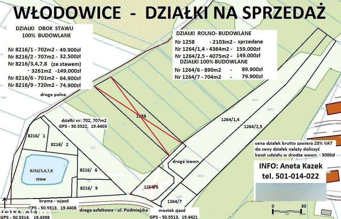 Jura tania działka rolno-budowlana 4075m2-2