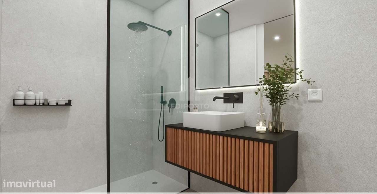 Apartamento T1, com varanda e lugar de garagem junto ao GaiaShopping-7