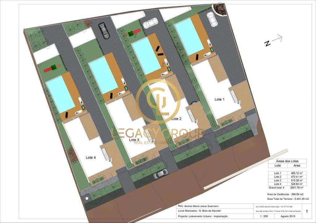 Terreno urbano disponível para loteamento em São Brás de Alportel - Grande imagem: 4/20