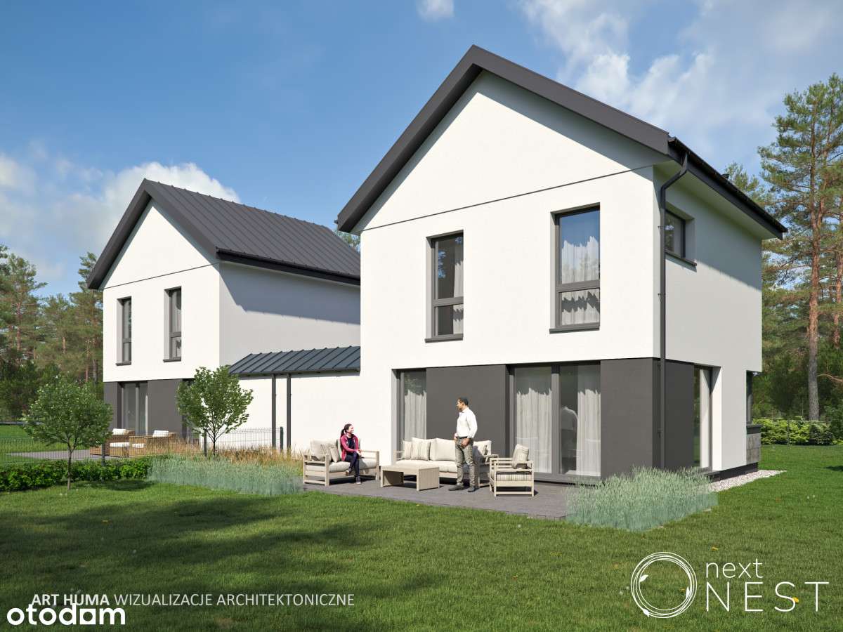 Kompaktowe 4 pokoje 84 m2 ogród 259 m2 Baniocha