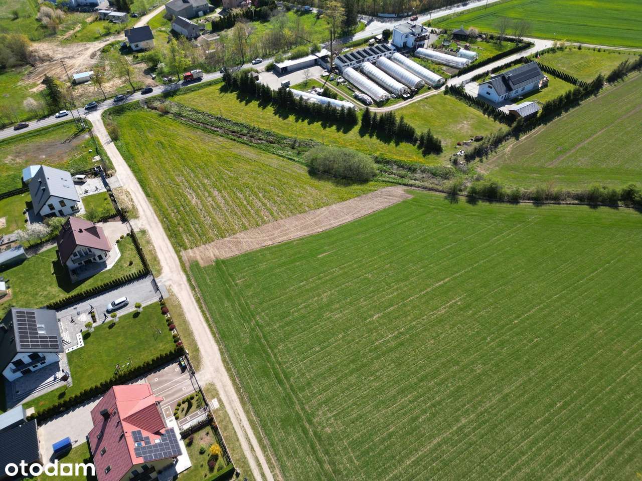 Działka budowlana w Błądzikowie z mediami w drodze-5