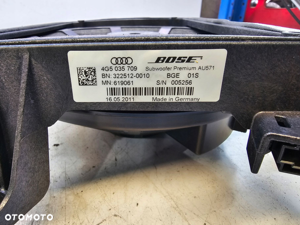 GŁOŚNIK SUBWOOFER PÓŁKI AUDI A6 C7 A7 BOSE 4G5035709 - 5