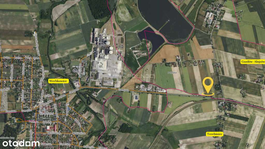 Działka komercyjna 0,30 ha przy DK74 – Werbkowice - Pełny obrazek: 4/6