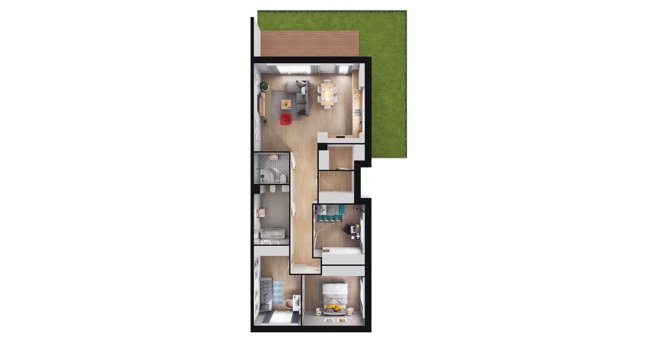 Forall Osiedle Harmonia  | 4-pok. | 9_2 - Pełny obrazek: 3/8
