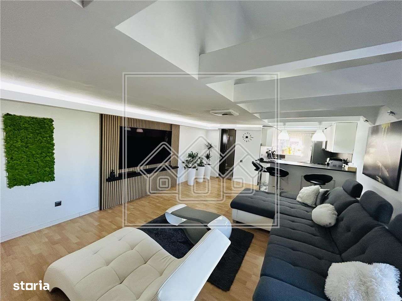 Ap cu 3 camere si balcon, tip mansarda, 83 mp utili - Zona Ciresica - Imagine principală: 3/20