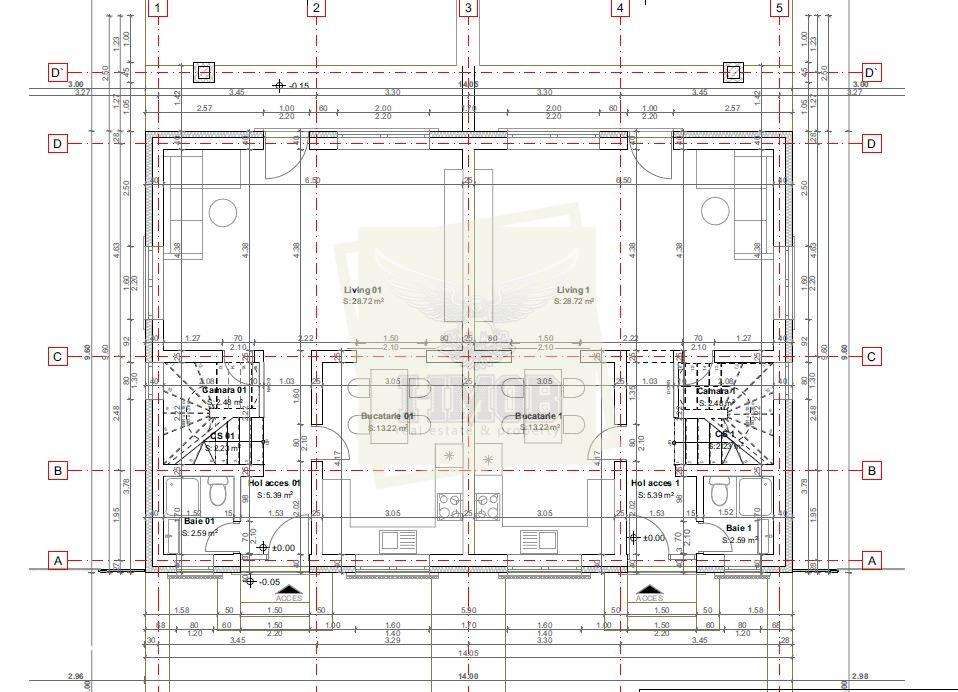 Duplex la cheie 4 camere si 3 bai 7 km de Sibiu-3