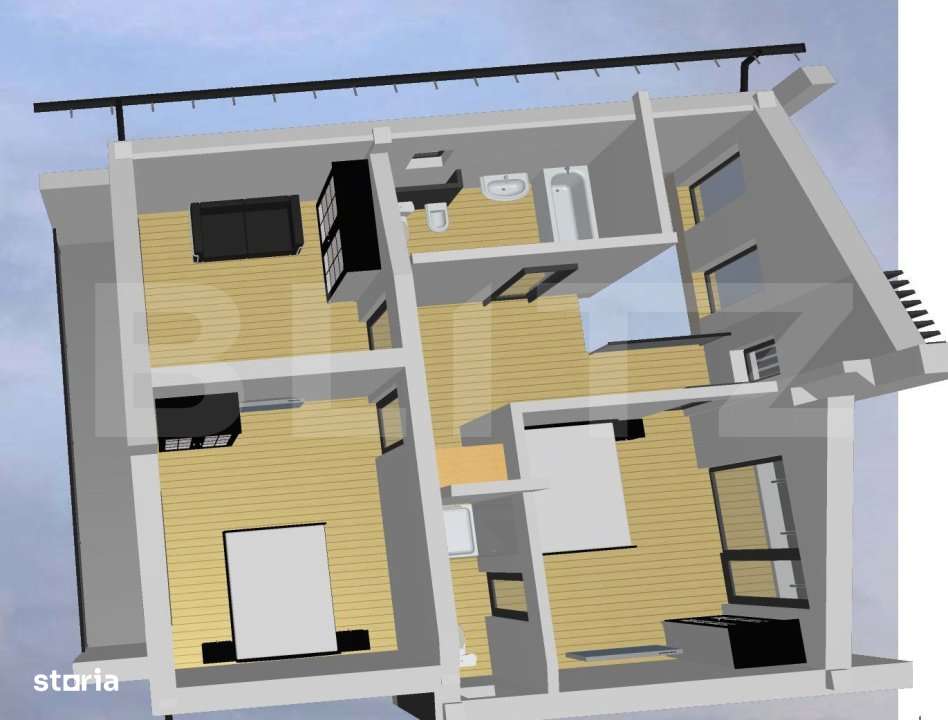 Casa individuala 4 camere Cristian,casa la gri! - Imagine principală: 5/18