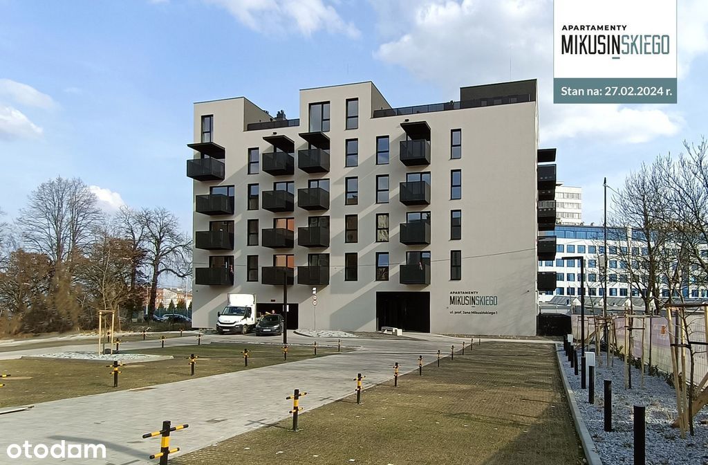 Apartamenty Mikusińskiego - 2 pokoje, 42,64 m2