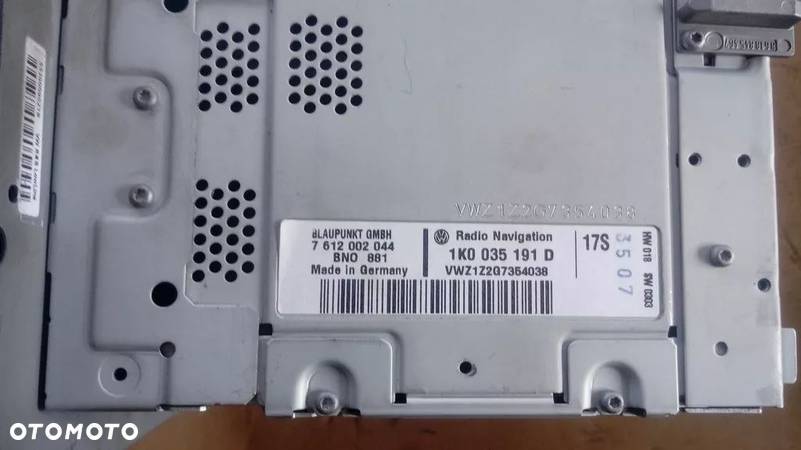 RADIO CD MP3 VW GOLF V 1K0035191D - 4