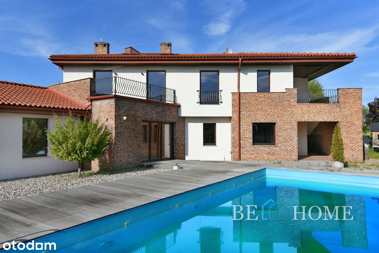 Luksusowy dom 288m2 z basenem, działka 1620m2, Białołęka Dworska-17