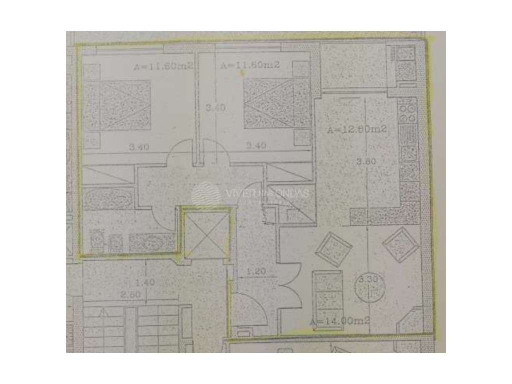 T2 Último Piso com Lareira e Lugar de Garagem | Pedras Rubras-29