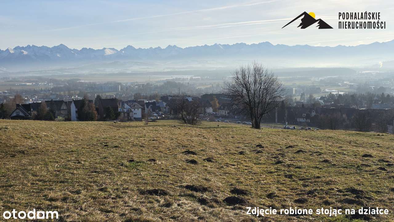 Widokowa działka budowlana w Nowym Targu-3