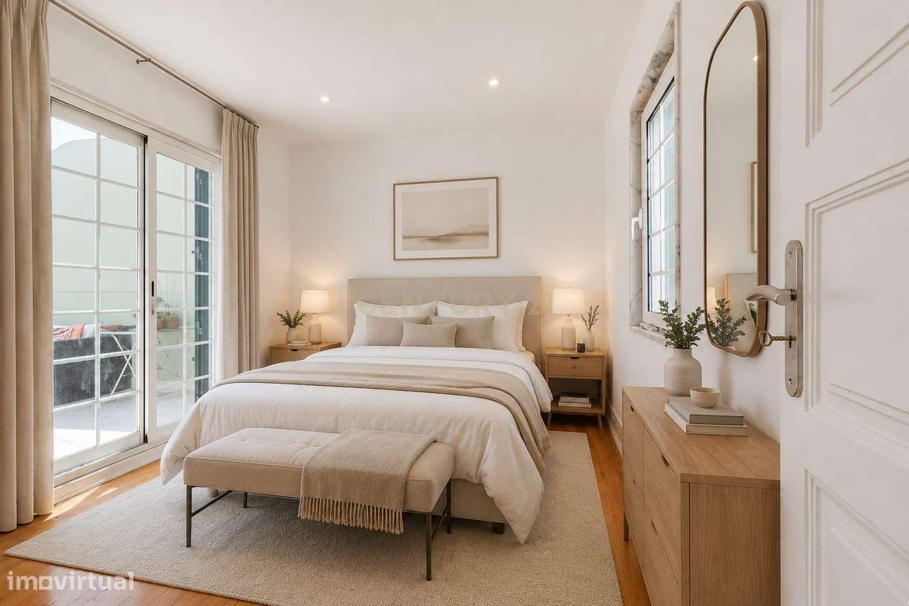 Penthouse com terraço de 28m2 junto ao metro no Rato-21