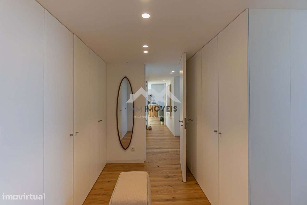 T3 Luxo Último Piso | Leça da Palmeira | Vistas de Mar | Varanda a Poe-7