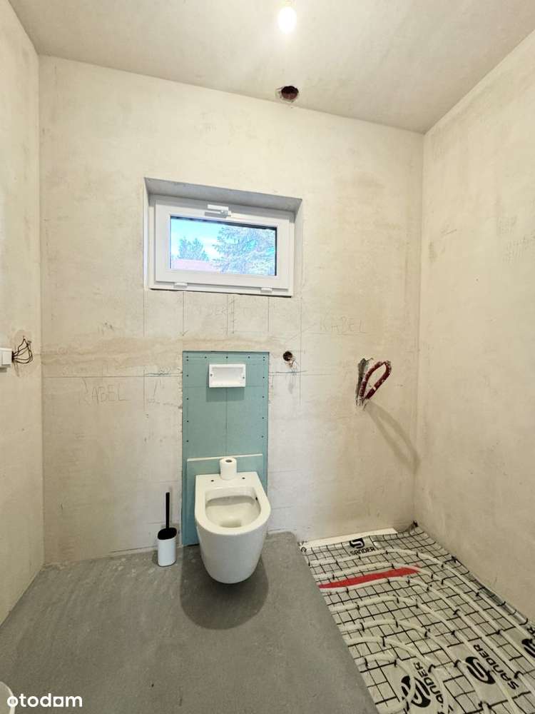 Dom w stanie deweloperskim na kameralnej działce-9