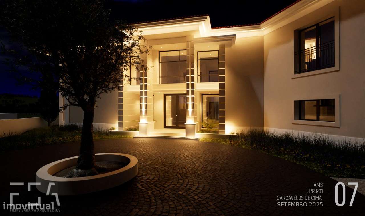 Terreno de Quinta com projeto de arquitetura - Grande imagem: 5/13