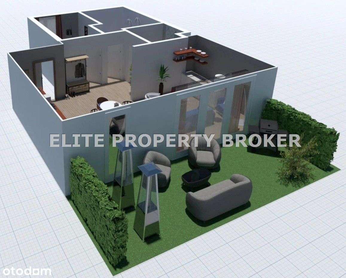 Mieszkanie 3-Pokojowe | 62,45 m² | Ogród 41 m²-3