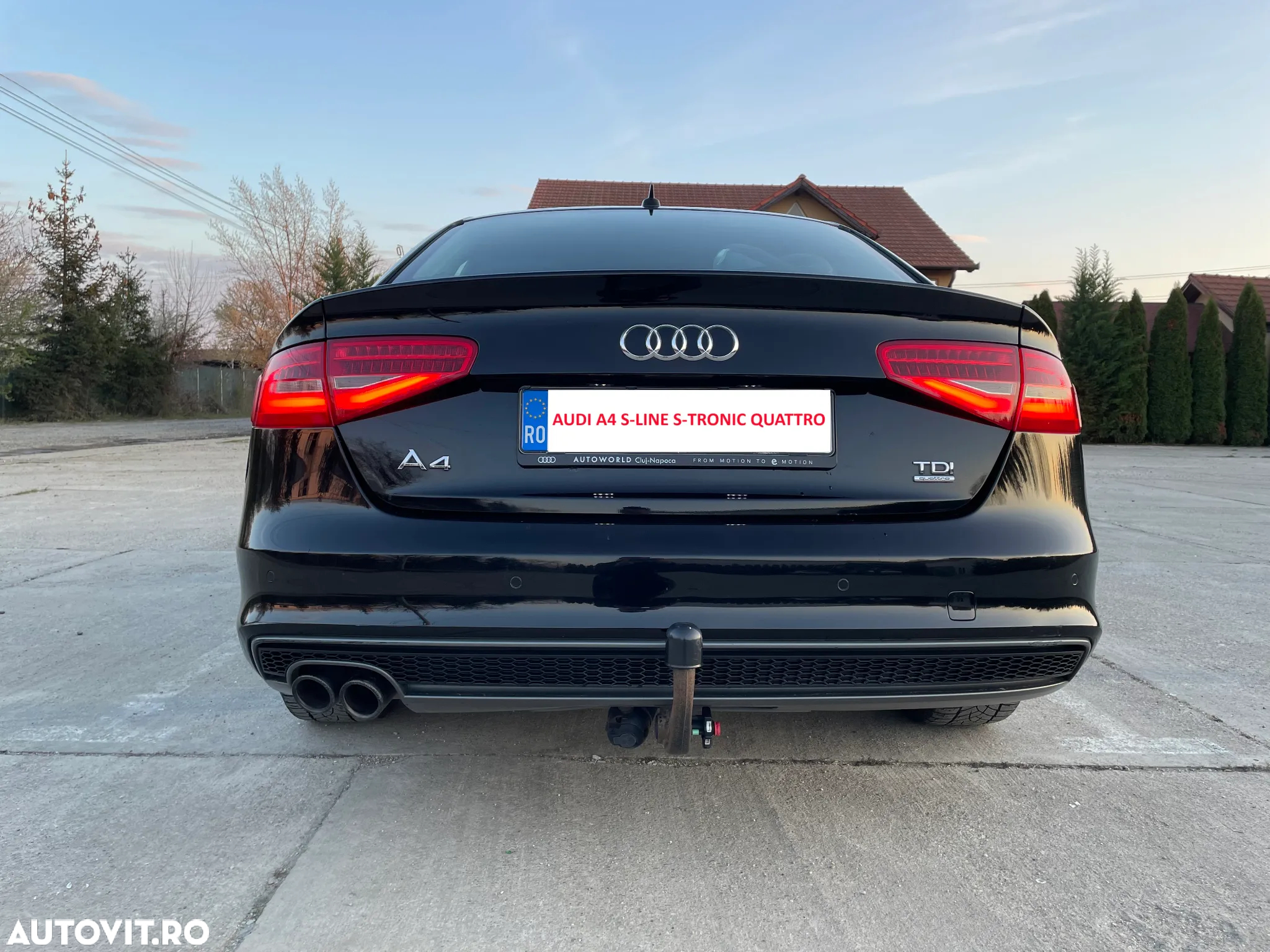 Audi A4 2.0 TDI DPF clean diesel quattro S tronic S line Sportpaket - 9