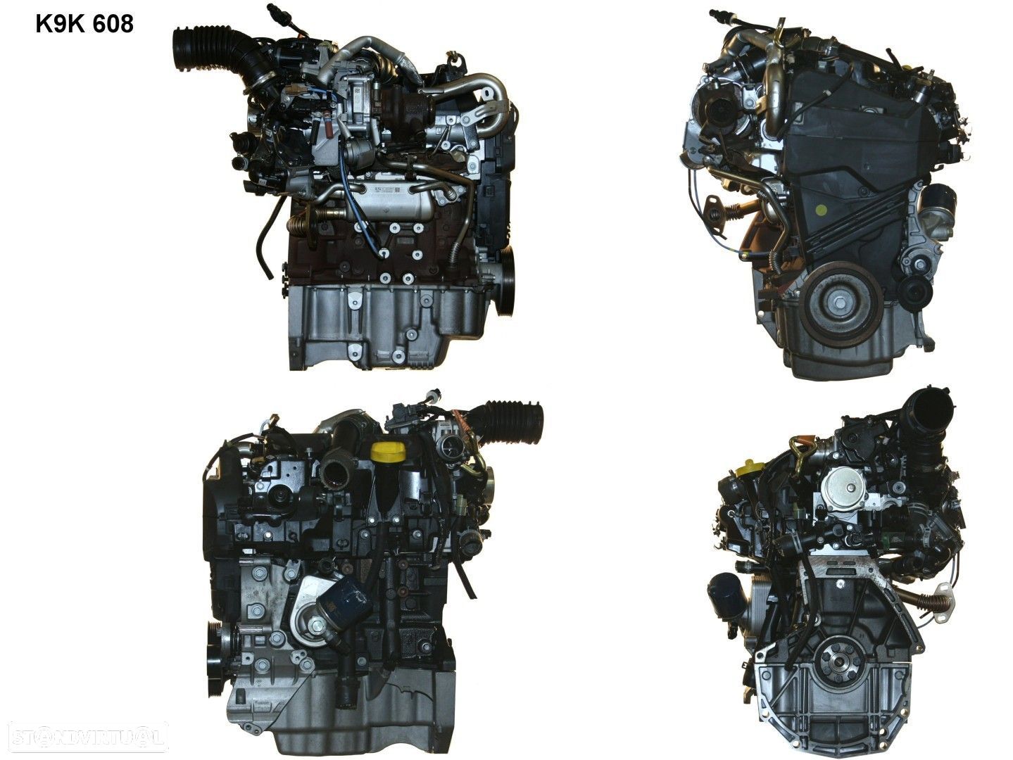 Motor Completo  Usado RENAULT Clio 1.5 dCi K9K 608 - 1