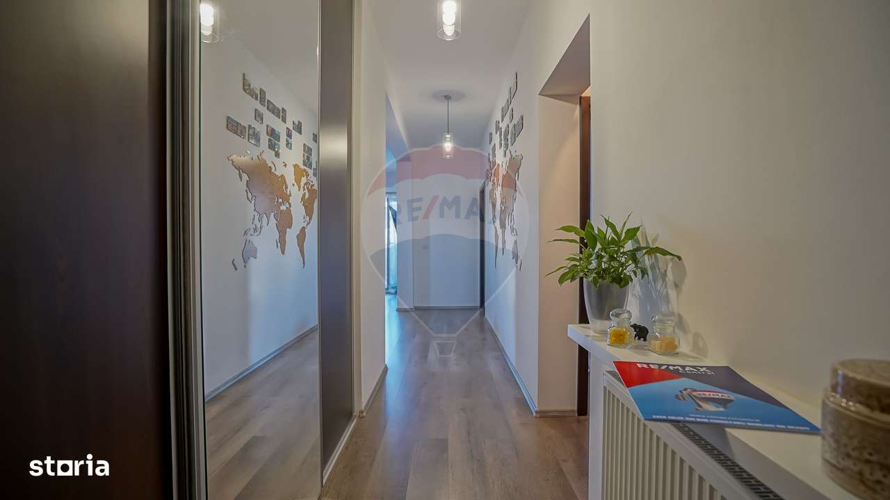Apartament spațios, terasă proprie, Tractorul, Brașov-19