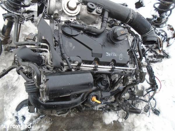 Motor Volkswagen Jetta 1.9 TDI BKC 105 CP din 2005 fara anexe - 1