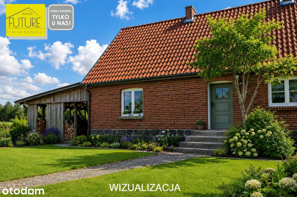 Dom bliźniak w Ząbrowcu z działką 4705m2