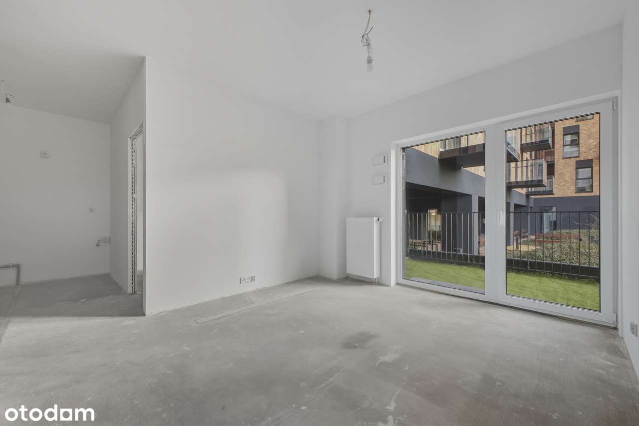 Dwupokojowe NOWE z ogródkiem tuż obok Placu Konesera/APARTAMENTOWIEC.-0