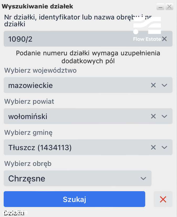 Działka Chrzęsne przy ul. Zygmuntowskiej - Pełny obrazek: 4/4