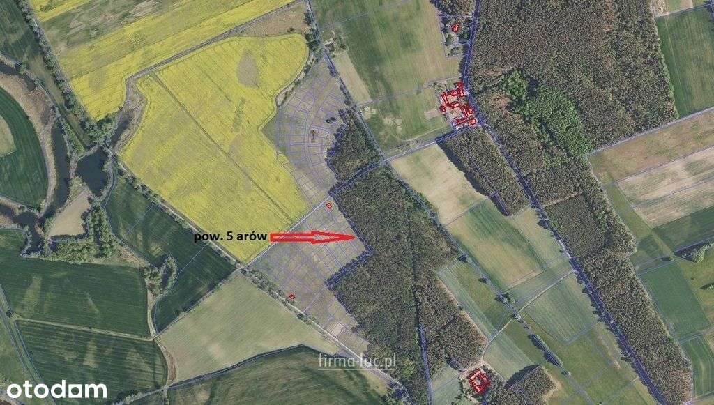 Malowniczo położona działka pod lasem! - Pełny obrazek: 4/5