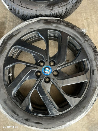 vând jante originale BMW I3 pe 19” cu anvelope de iarnă ca noi - 4