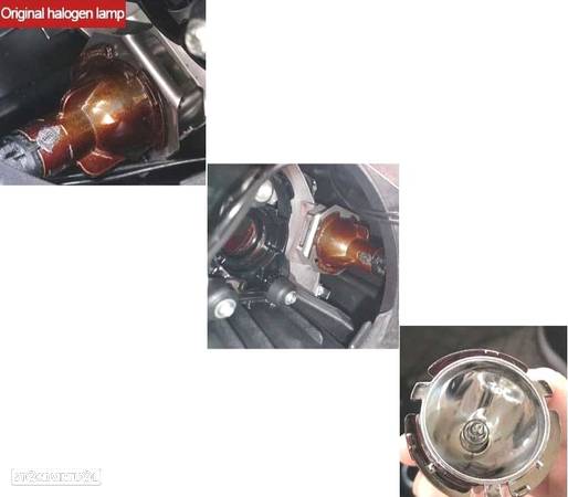 KIT ANGEL EYES EM LED 40W PARA BMW E60 LCI - 3