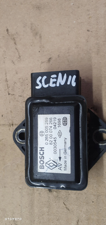 Moduł czujnik sensor ESP Renault Scenic II 0265005259 8200074266 - 6