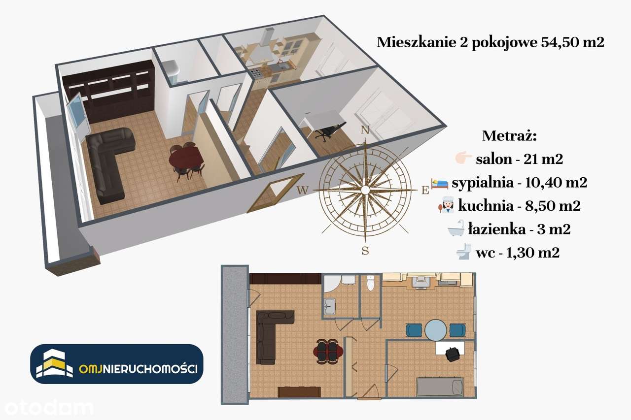 Siechnice/2 Pokoje 54,90m2-15