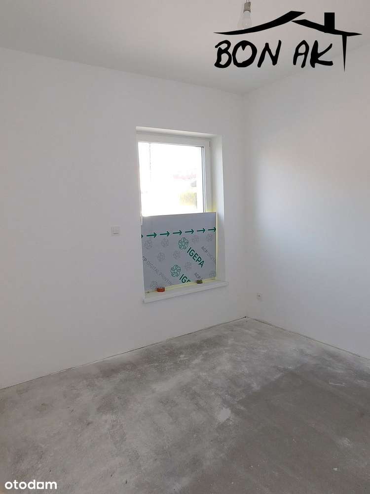 Mieszkanie z ogrodem w stanie deweloperskim plus-9