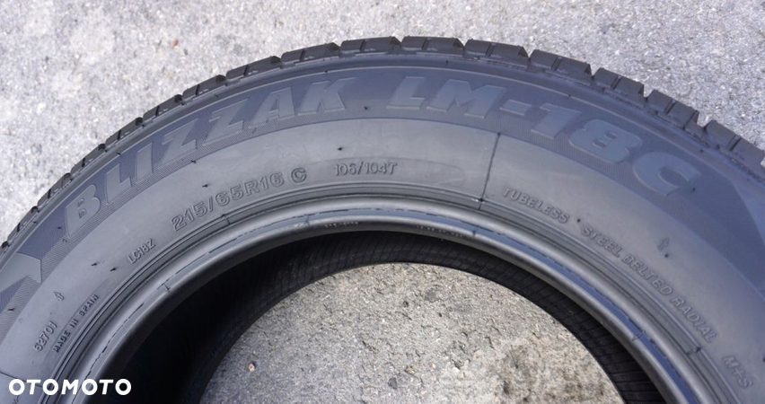 Bridgestone Blizzak LM 18C 215/65R16C 106T Z75 - 9